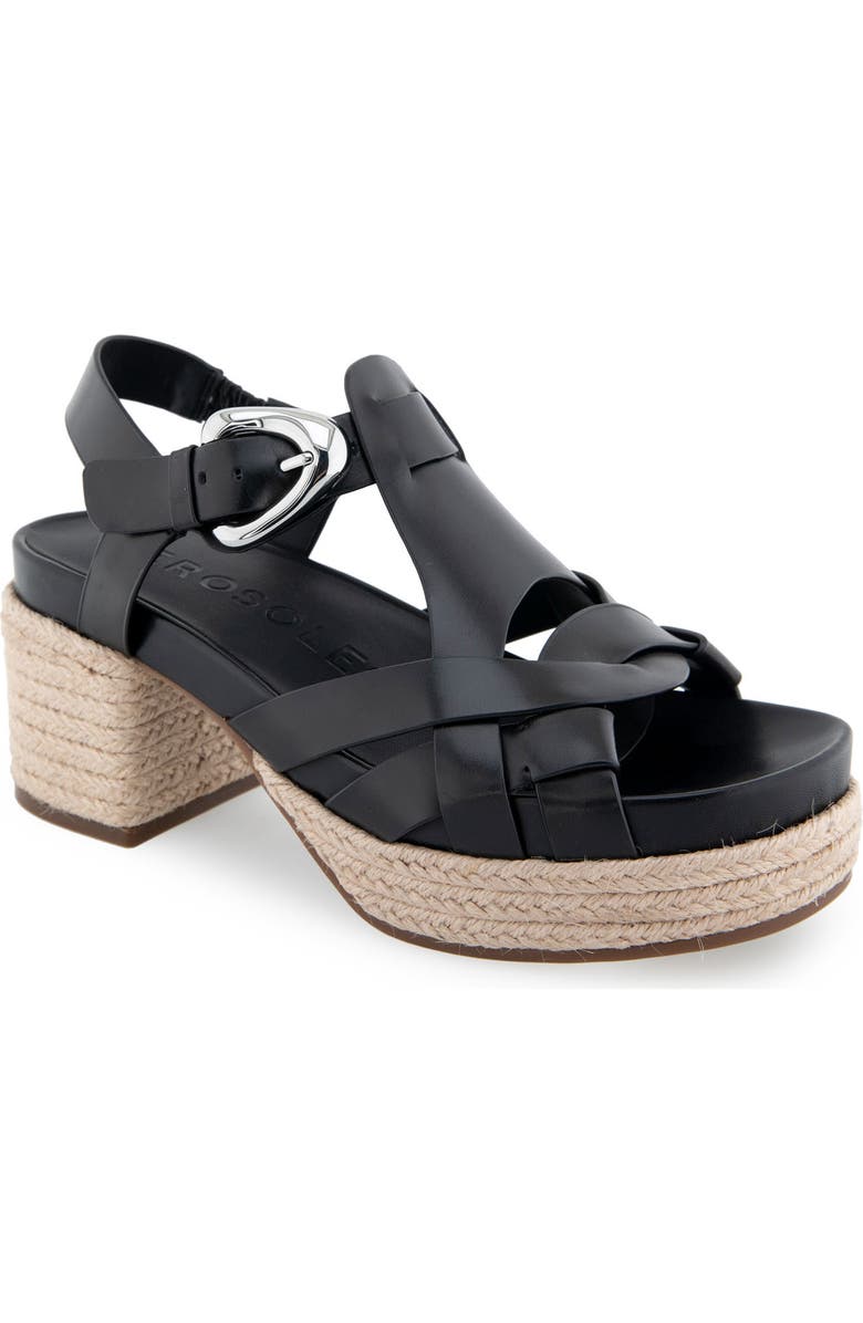 Aerosoles Chatham Ankle Strap Espadrille Platform Sandal, Main, color,