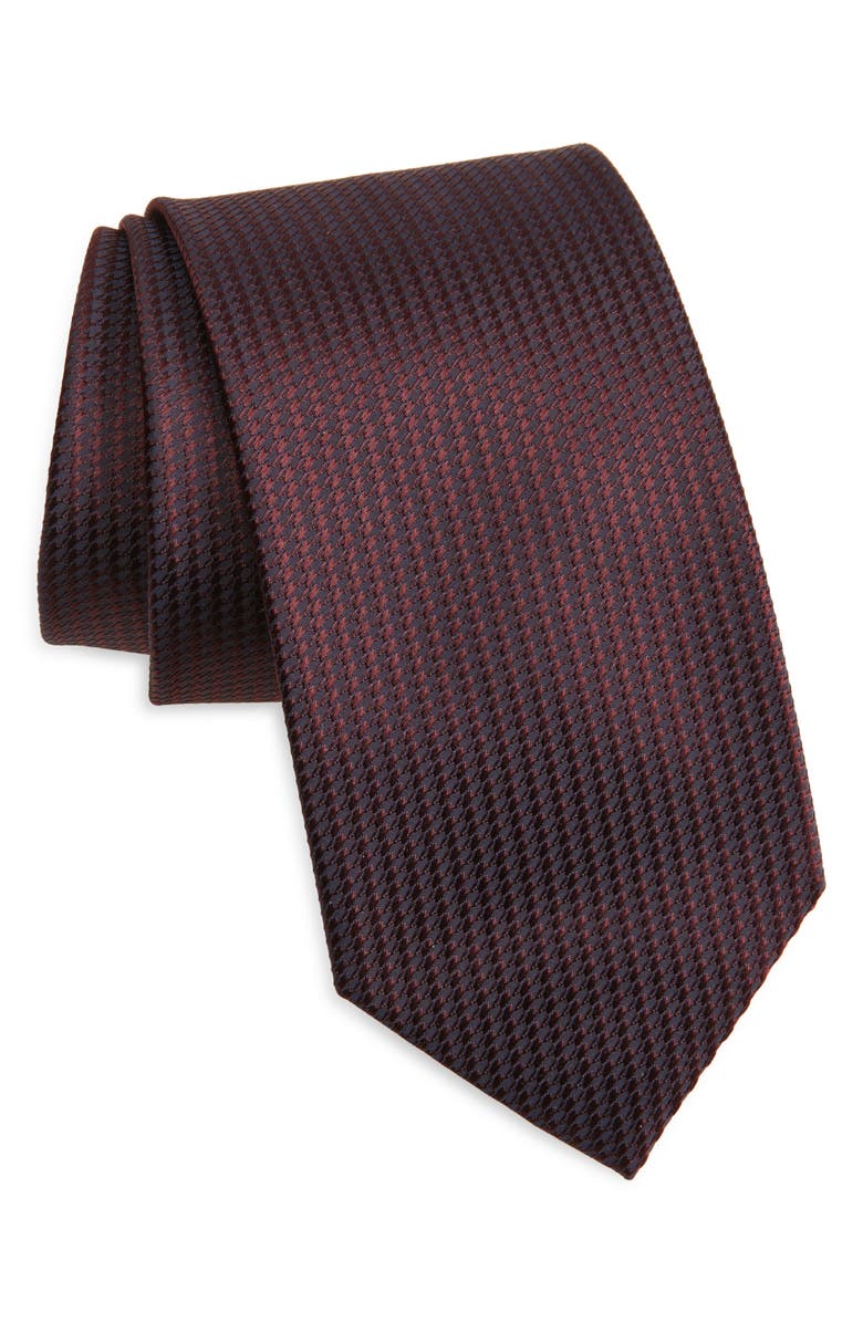 Brioni Silk Jacquard Standard Silk Tie, Main, color, 