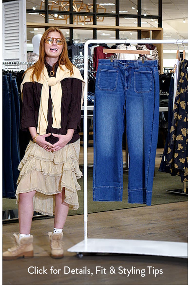 Claudia Wide Leg Jeans video