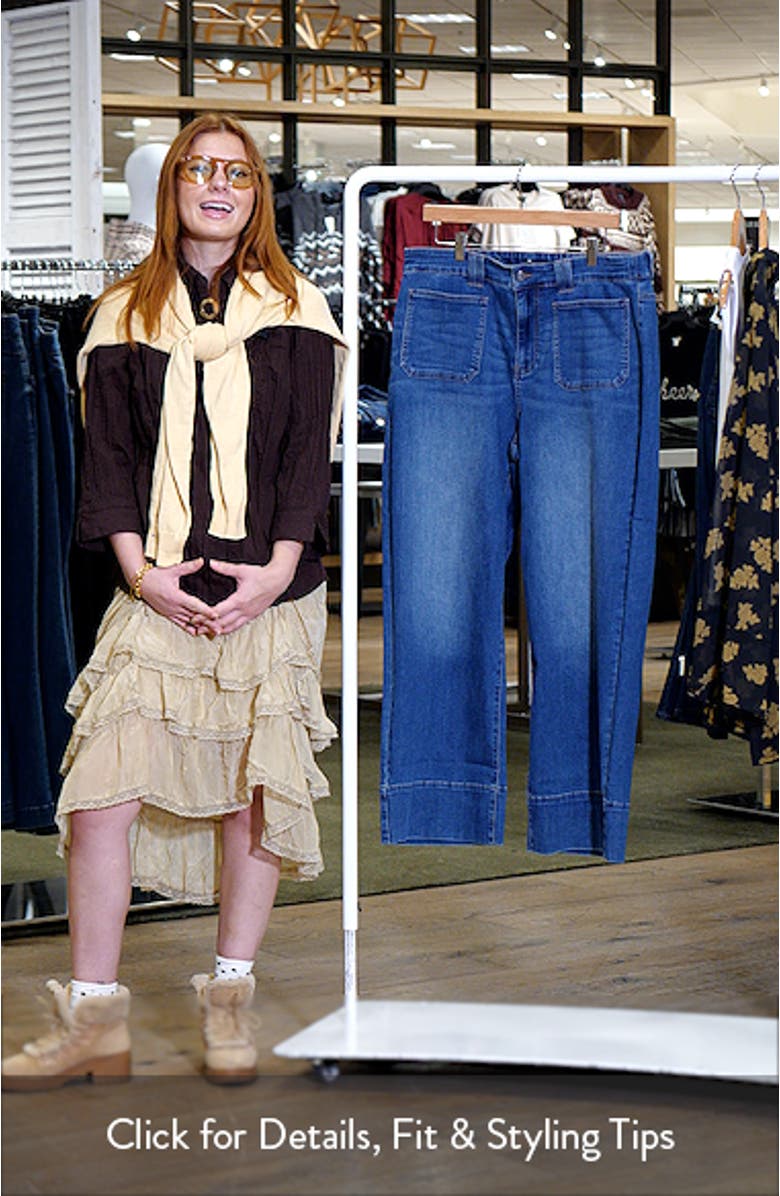 Claudia Wide Leg Jeans, sales video thumbnail