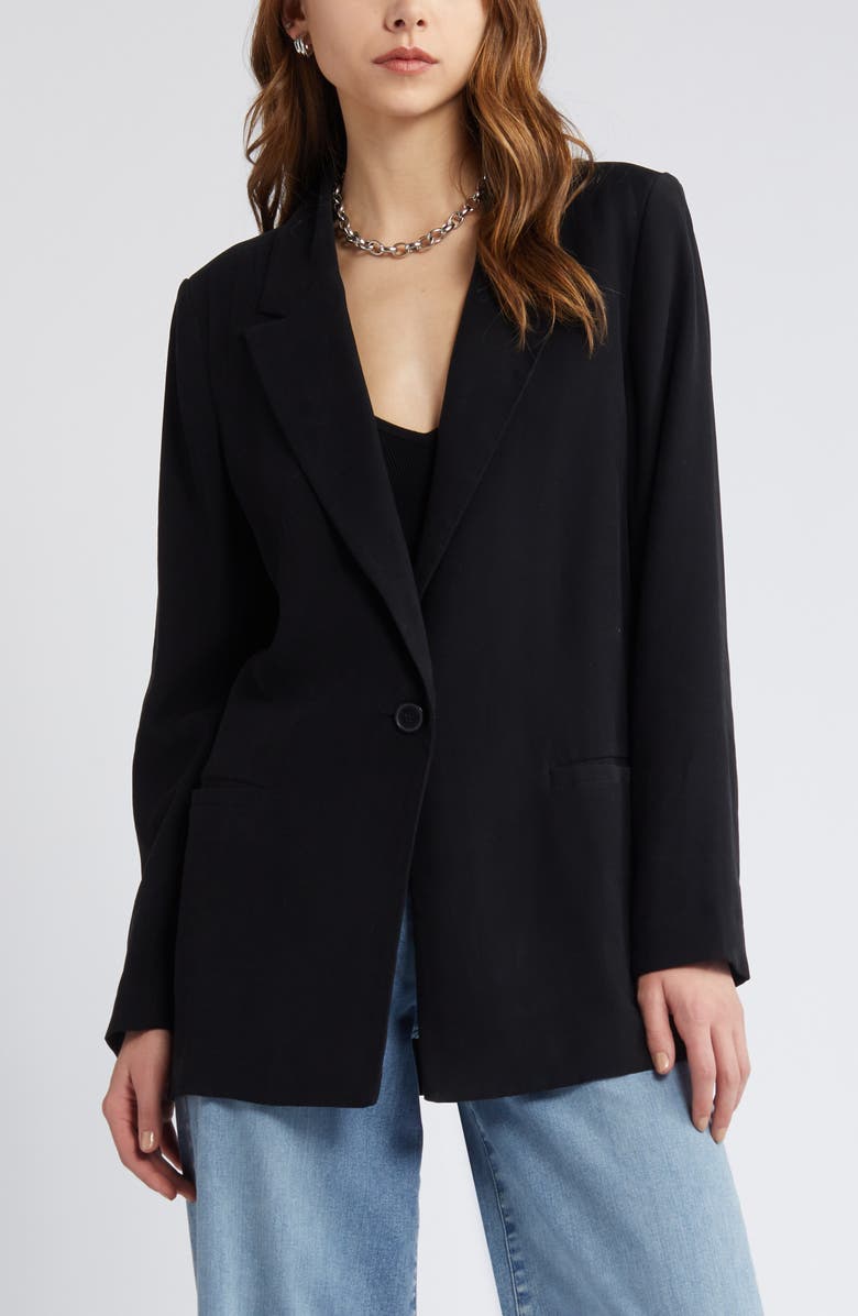 Open Edit Relaxed Fit Blazer, Alternate, color,