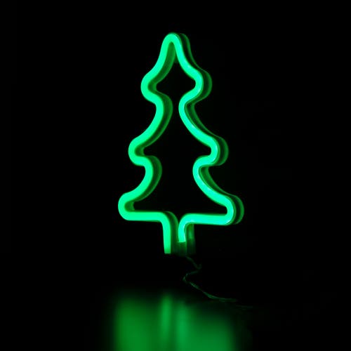 Northlight Led Christmas Tree Neon Lighted Decoration In Green