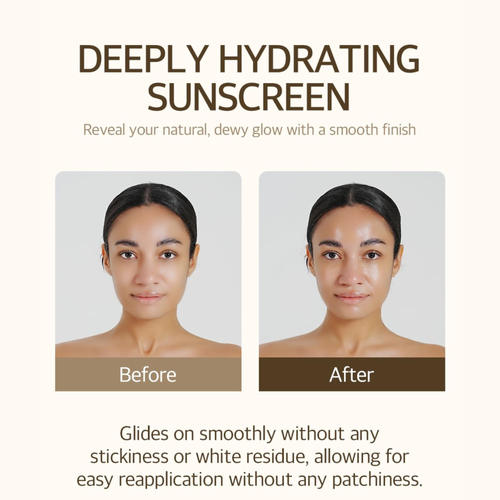 Mixsoon Bean Sunscreen Spf 50 Moisturizer In White