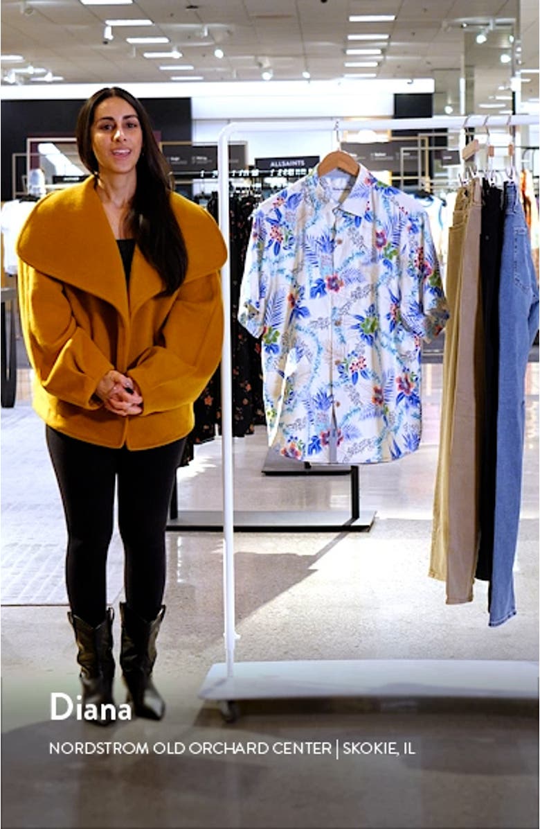 Lei in Paradise IslandZone<sup>®</sup> Short Sleeve Silk Blend Button-Up Shirt, sales video thumbnail