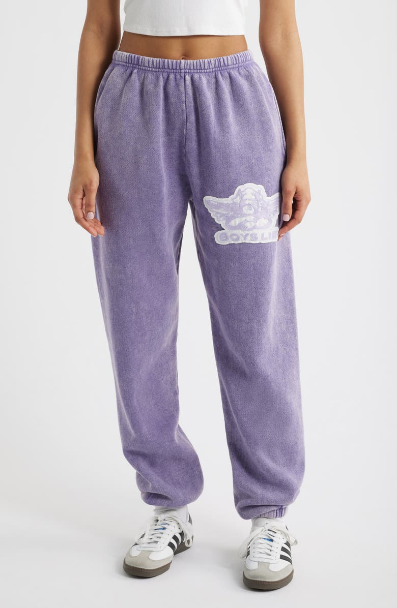 BOYS LIE Aura Let Love Guide My Way 2 Kimmy Graphic Sweatpants, Main, color,