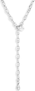 THE SIS KISS Mia Mariner Lariat Chain Necklace
