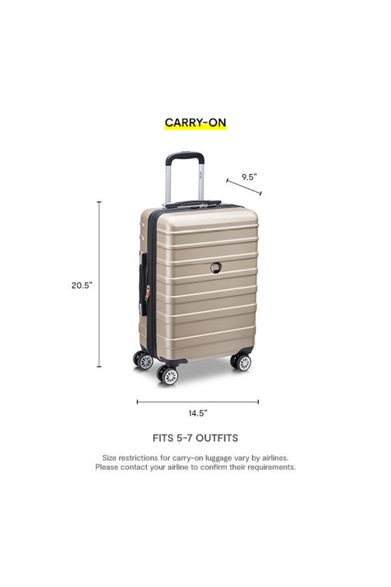 Margot Hardside (20"/24"/28") 3 Piece Spinner Suitcase Set, Alternate, color, Gold