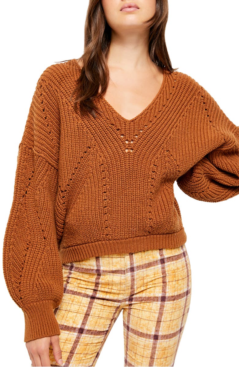 Free People All Day Long Sweater, Main, color, 
