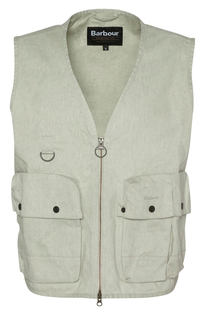 Barbour Modified Westmoreland Vest, Alternate, color, Cream
