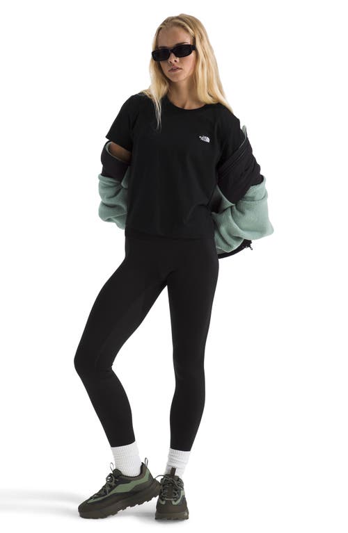 The North Face Womens Oversized Simple Dome T-shirt In Black