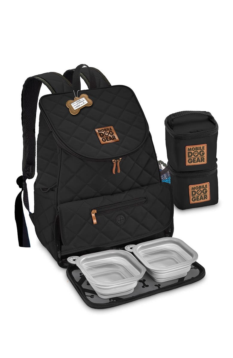 MOBILE DOG GEAR Weekend Backpack - Black, Main, color, 