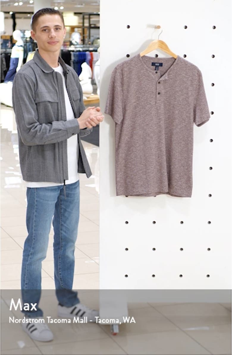 Marl Henley T-Shirt, sales video thumbnail