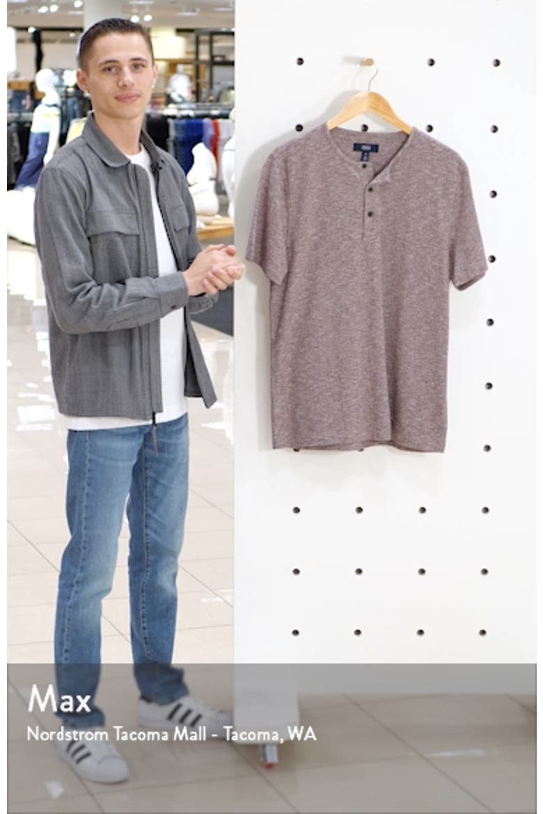 Marl Henley T-Shirt video