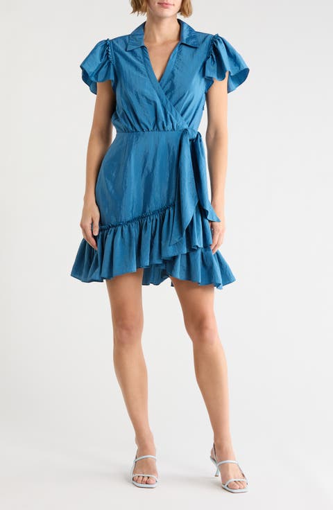 Lila Ruffle Minidress