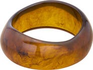 st. Moran Brown Lucite® Bangle