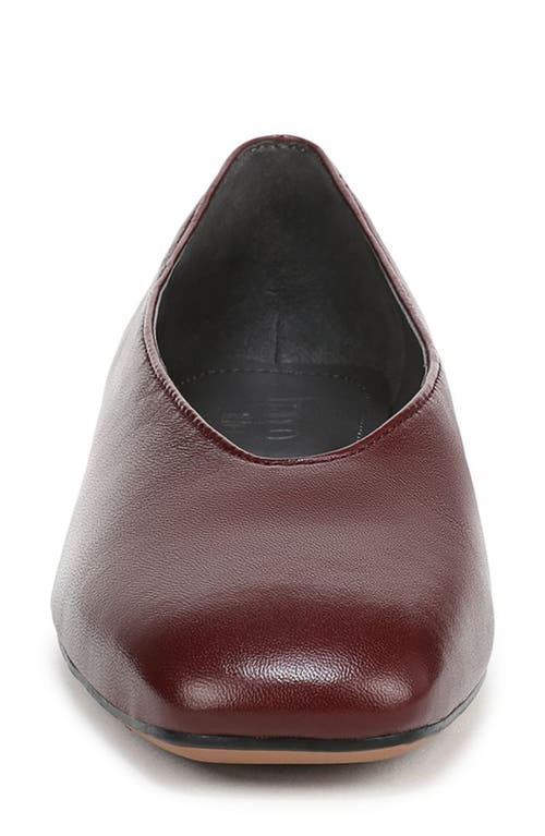 Franco Sarto Damona Flat In Burgundy