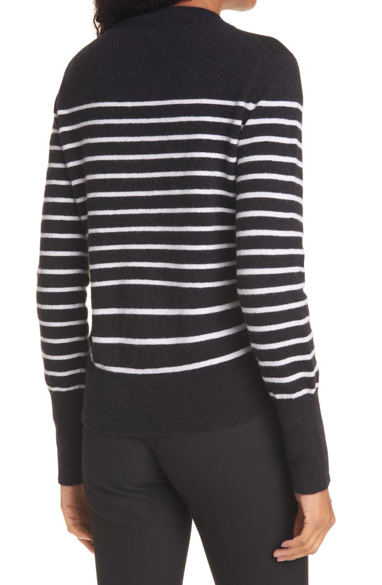 La Ligne Stripe Crewneck Sweater, Alternate, color, 