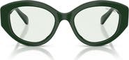 Swarovski 53mm Polarized Irregular Sunglasses