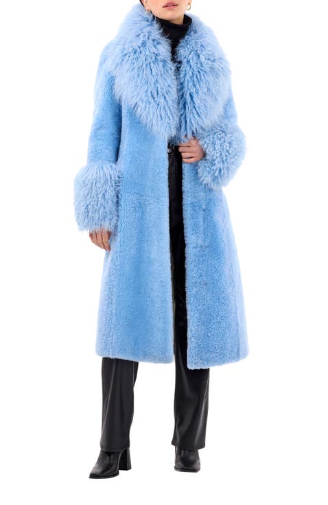 Genuine Shearling Short Coat