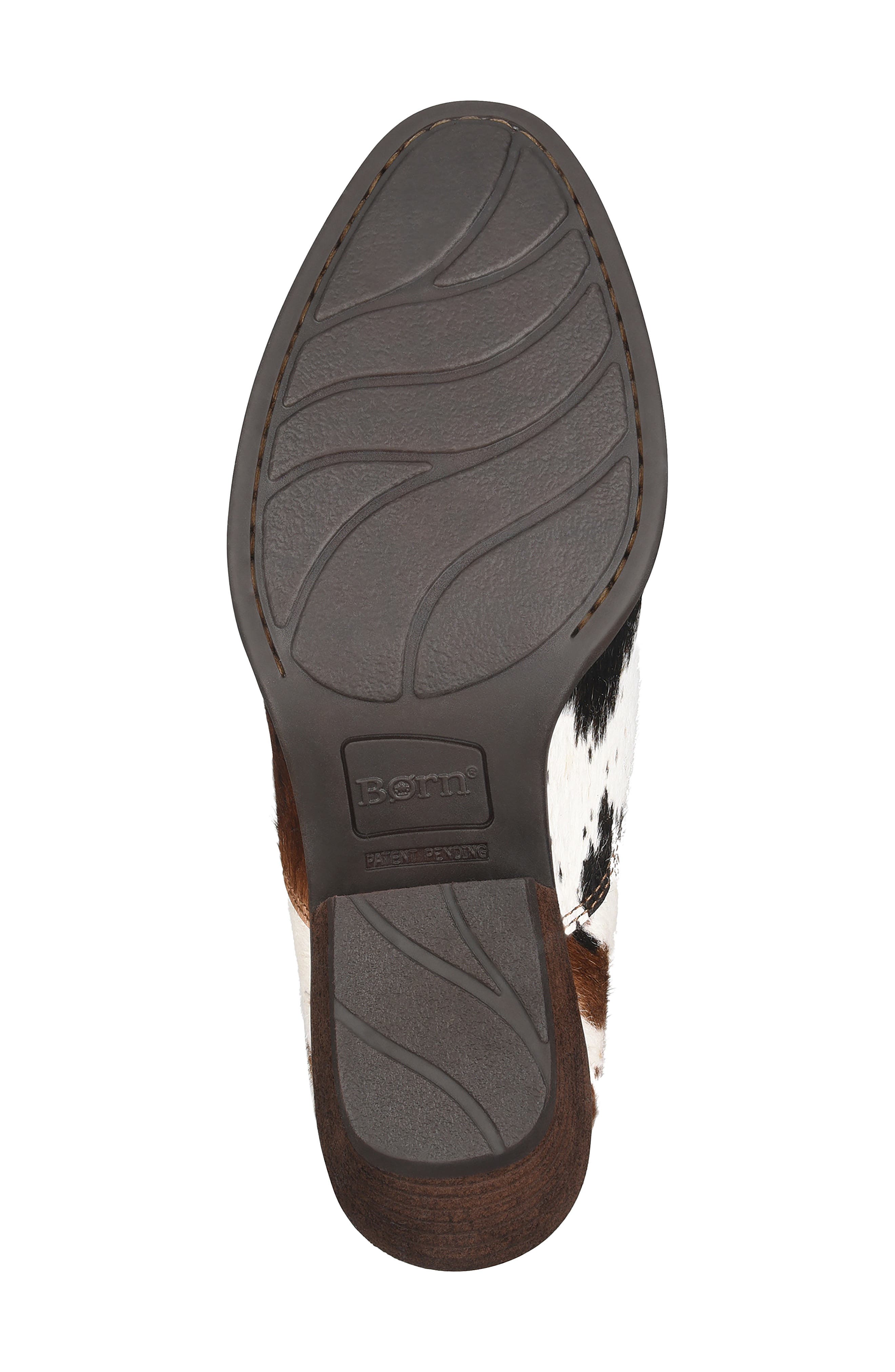 Monikah Leather Mule, Alternate, color, OFF WHITE CALF HAIR
