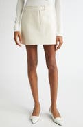 Courrèges Re-Edition Vinyl Miniskirt