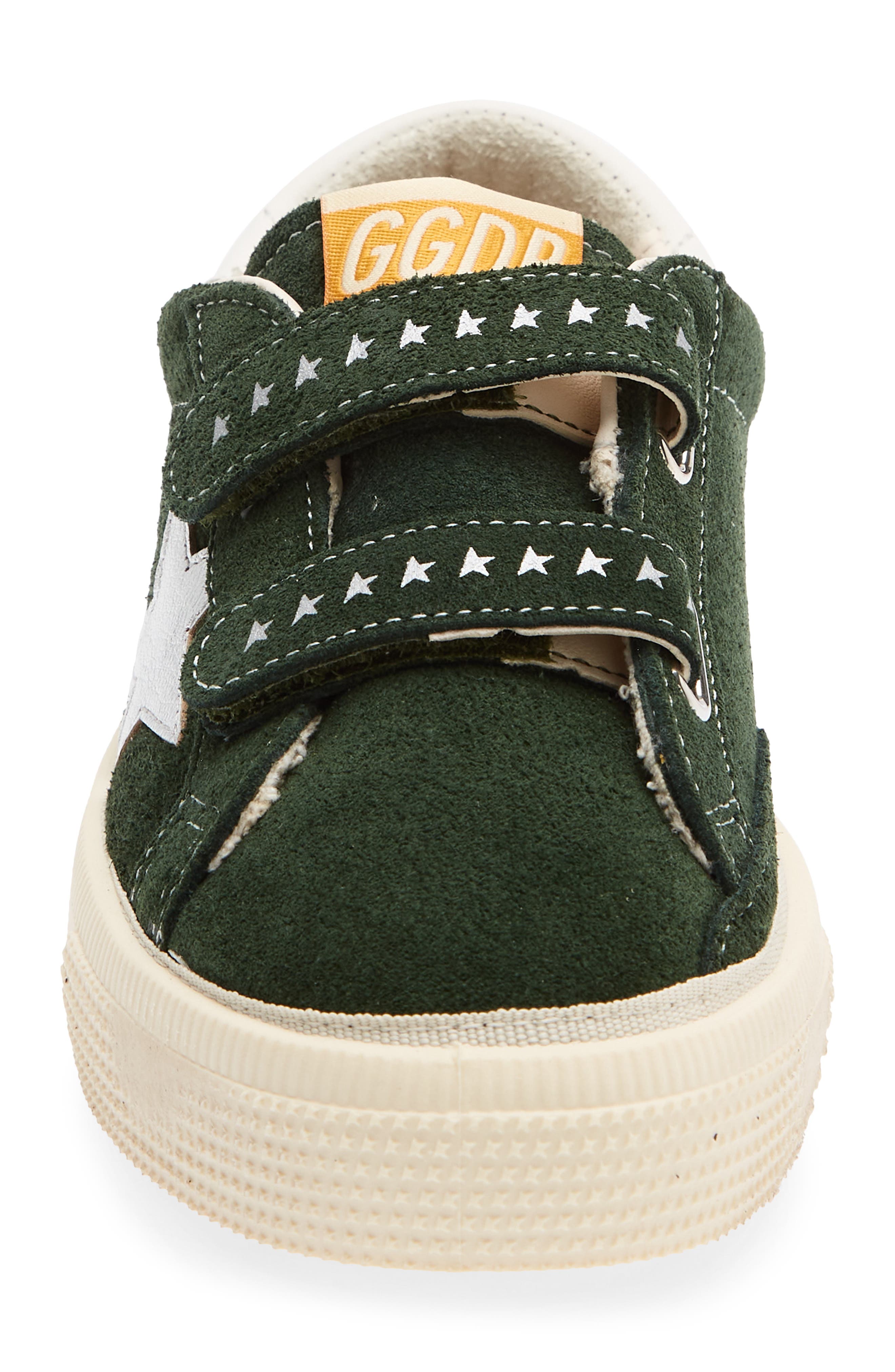 Kids' May Sneaker, Alternate, color, DARK GREEN/ SILVER/ WHITE