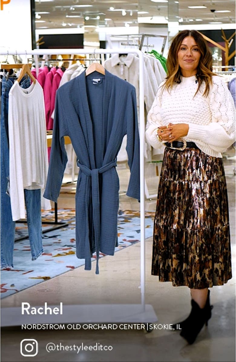 Alaia Cotton Robe, sales video thumbnail