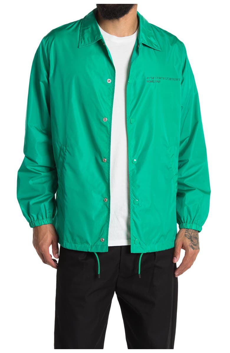 Valentino Adjustable Hem Coat, Main, color,