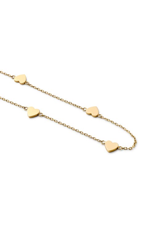 Ana Luisa Stainless Steel Wylie Gold Anklet In Gold