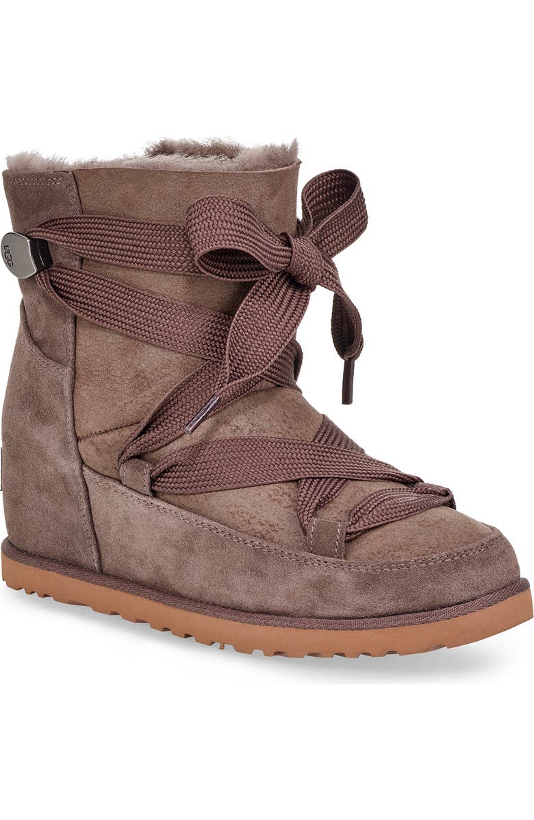 UGG<sup>®</sup> Classic Femme Lace-Up Bootie, Main, color,