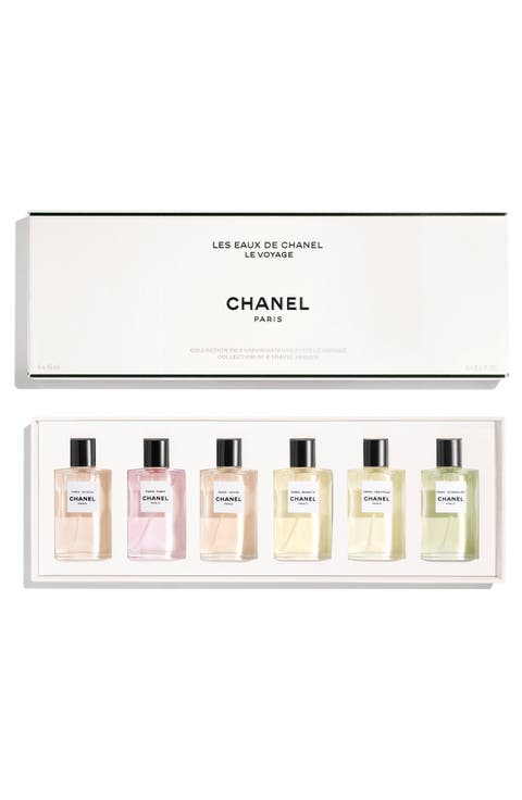 LES EAUX DE CHANEL LE VOYAGE Collection of 6 Travel Sprays