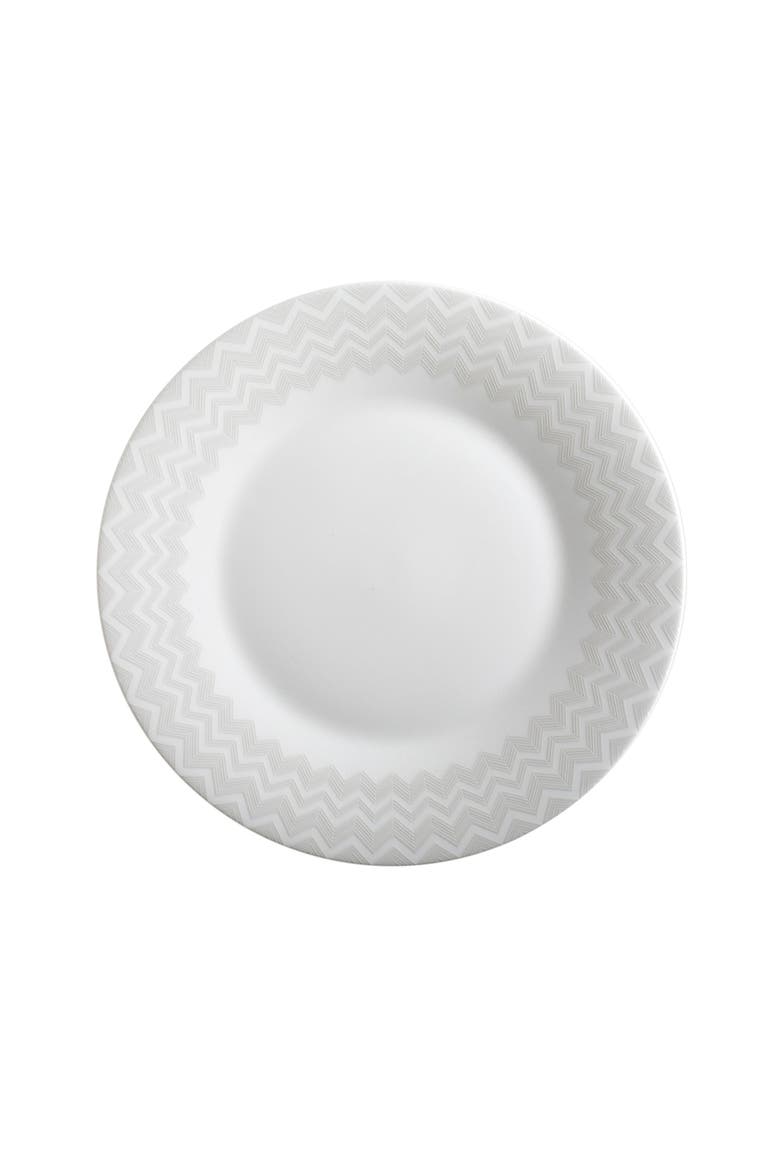 Dinner Plate 6 Pcs. Set, Main, color, White