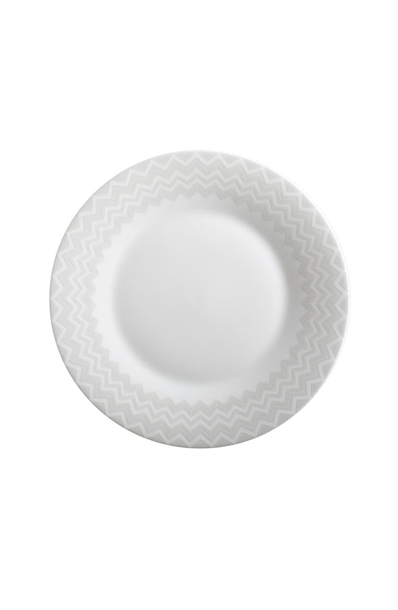 Missoni Dinner Plate 2 Pcs. Set, Main, color, White