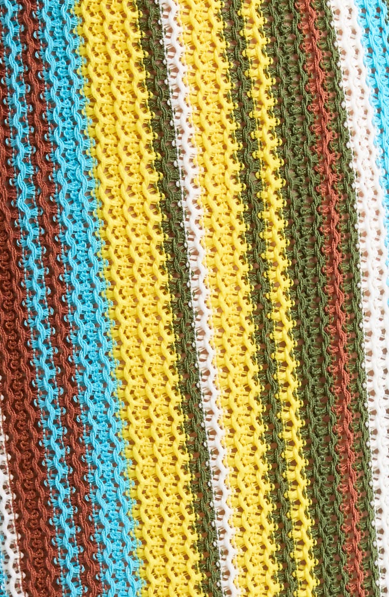 STAUD Ali Open Stitch Stripe Pants, Alternate, color, Skate Stripe