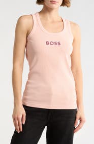 BOSS Orange Ematite Embellished Tank Top