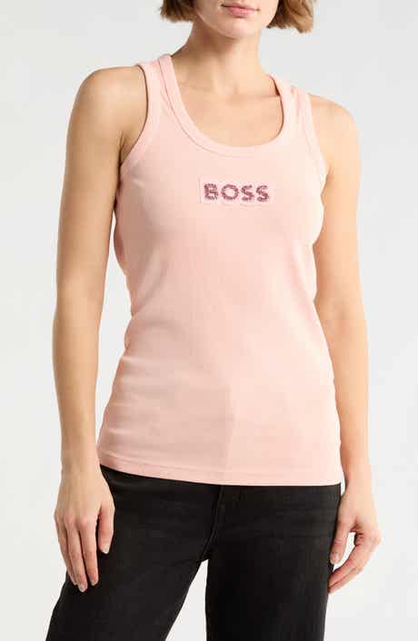 BOSS Ematite Embellished Tank Top