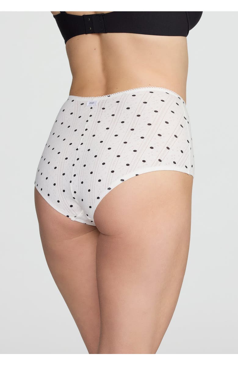 CUUP The Tap- Pointelle, Alternate, color, Salt Polka Dot