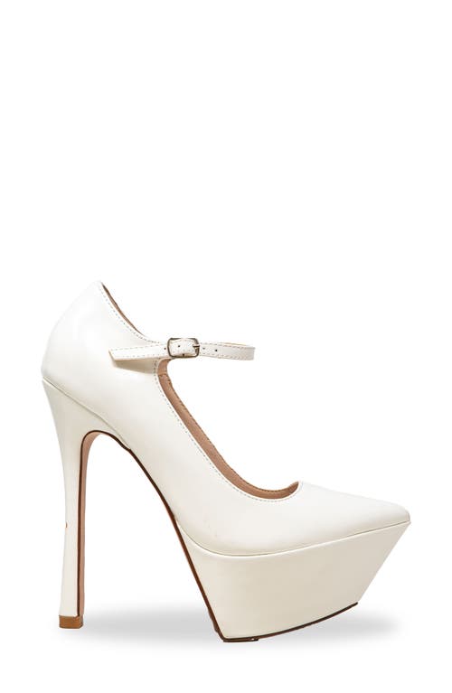 CHASE & CHLOE CHASE AND CHLOE POINTY TOE PLATFORM PUMP 