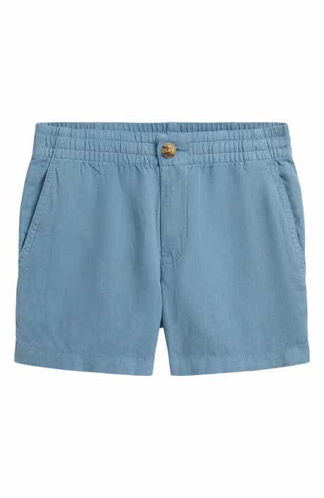 Kids' Prepster Linen & Cotton Shorts