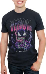 Marvel: Venom Men's Marvel Venom We Are Venom Lightning Graphic T-Shirt