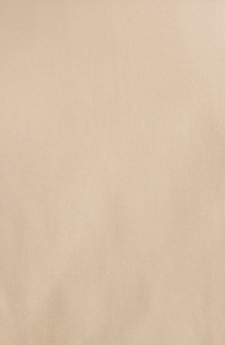 Michael Kors Classic Double Breasted Hooded Trench Coat, Alternate, color, 