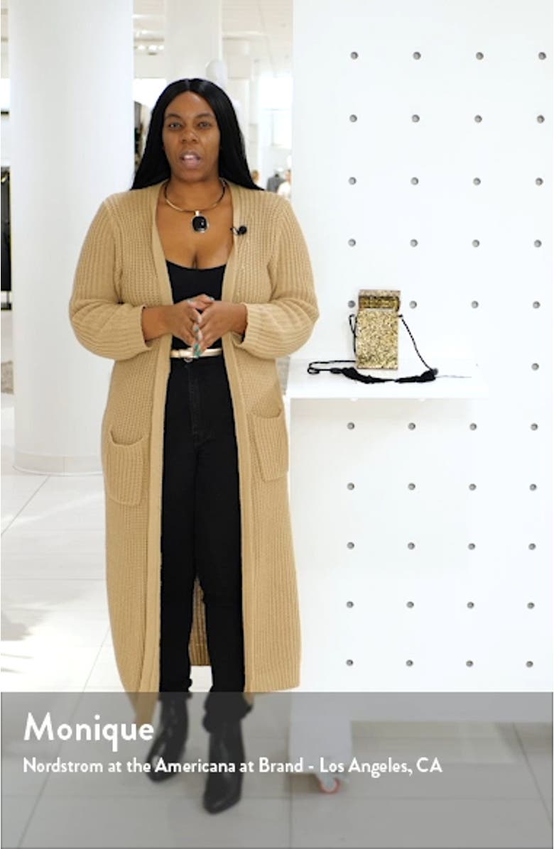 Como Glitter Tassel Shoulder Bag, sales video thumbnail