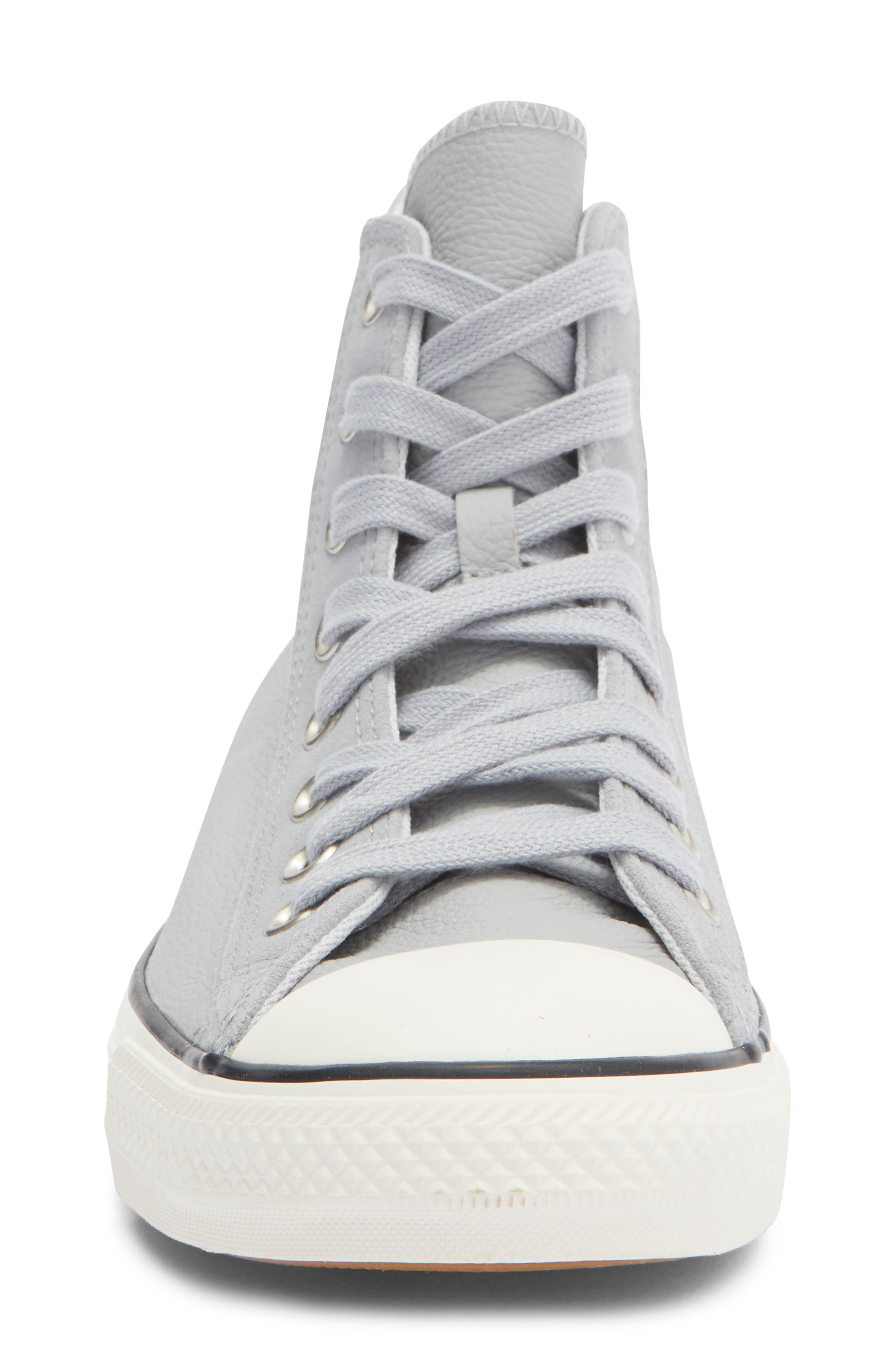 Converse Chuck Taylor<sup>®</sup> All Star<sup>®</sup> High Top Sneaker, Alternate, color, Grey Area/ Egret/ Barely Grey