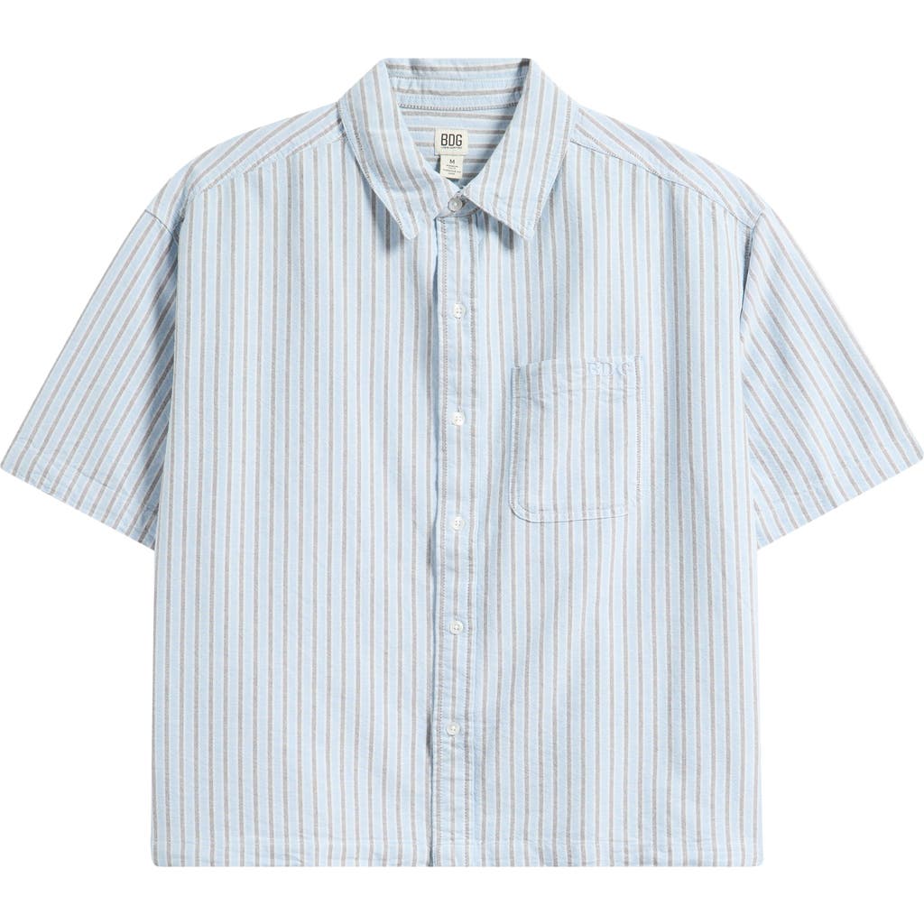 BDG URBAN OUTFITTERS BDG URBAN OUTFITTERS BOXY STRIPE SHIRT