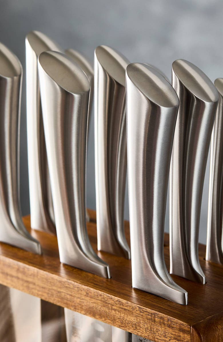 Cuisine::pro<sup>®</sup> Damashiro<sup>®</sup> 10-Piece Hiryu Knife Block, Alternate, color, Silver