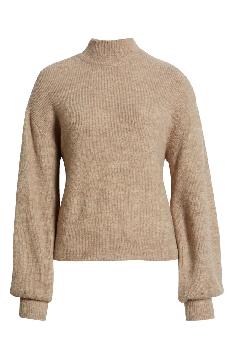 VERO MODA Rubellefile Mock Neck Sweater, Alternate, color, 