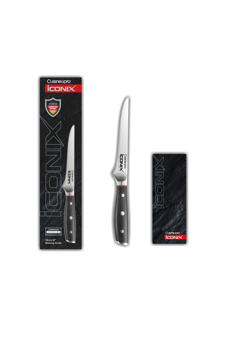 iconiX® 6" Boning Knife, Alternate, color, Black