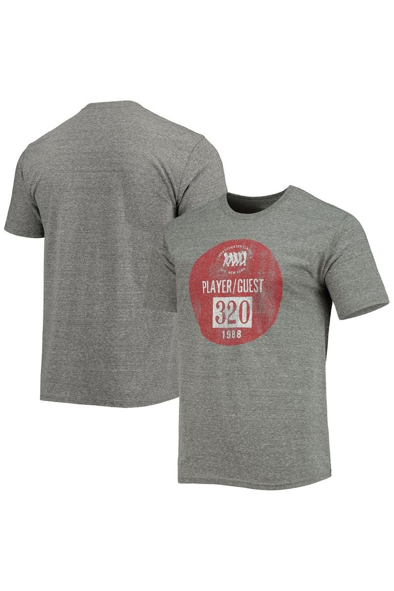 Men's Blue 84 Heathered Gray THE NORTHERN TRUST Westchester Classic Heritage Collection Tri-Blend T-Shirt, Main, color, Heather Gray