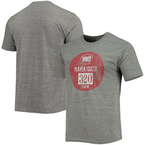 Men's Blue 84 Heathered Gray THE NORTHERN TRUST Westchester Classic Heritage Collection Tri-Blend T-Shirt