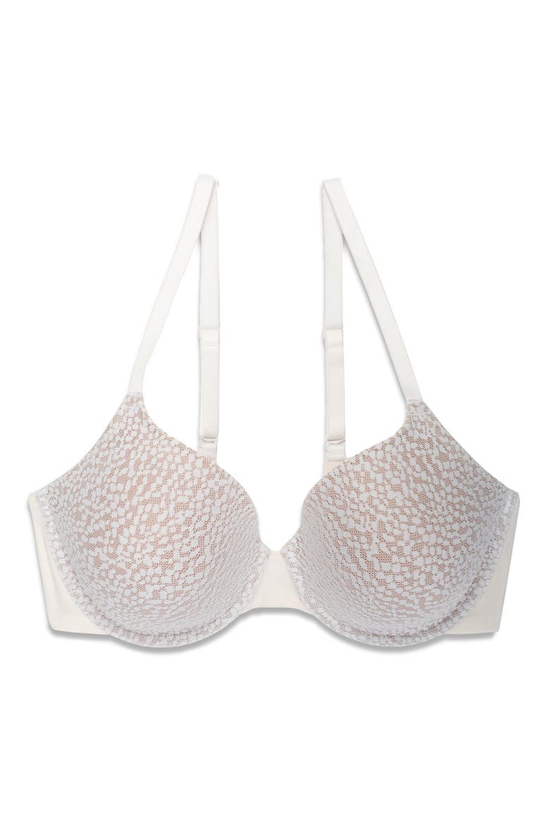 Comfort Evolution Full Fit Memory Foam Convertible Bra, Alternate, color, IVORY/ CAFE